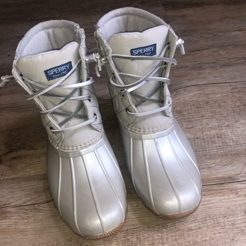 Sperry Saltwater Boot Girls US 3M